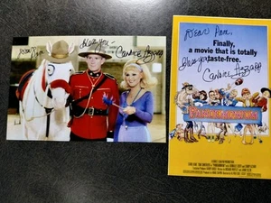 CANDICE AZZARA 2 Hand Signed Autograph 4X6 PHOTO S WALTER MATTHAU - PANDEMOTIUM - Picture 1 of 3
