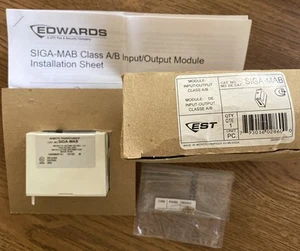 Edwards EST SIGA-MAB Input /Output Class A/B Fire Alarm Module - Picture 1 of 5