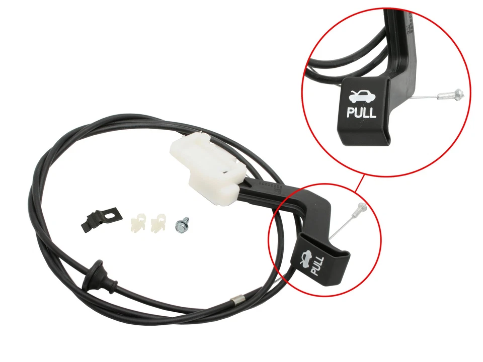 Holden Commodore Bonnet Cable + Fitting Kit VN VP VQ VR VS handle release - image 1 of 1