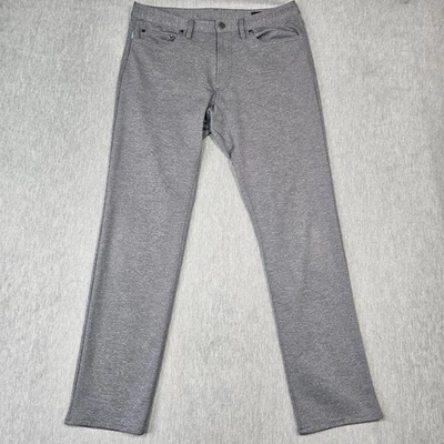 Bonobos Pants Mens 34x34 Gray Slim Fit Stretch Performance Knit Travel Golf - Image 1 of 4
