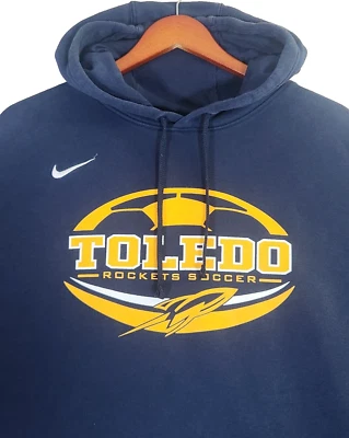 Nike Toledo Rockets Sudadera con Capucha Para Hombre 2XL Azul Manga Larga Sudadera Fútbol Foto 1 de 4