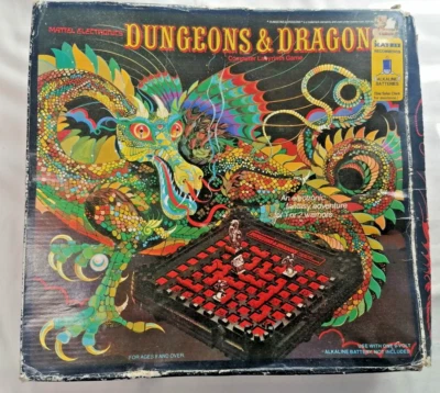 Игра Mattel Electronics Dungeons & Dragons Labyrinth 1980 проверенные работы незавершенные - Изображение 1 из 4