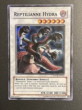Yugioh! Reptilianne Hydra SOVR-EN042 Unlimited Ed Super Rare Near Mint/LP