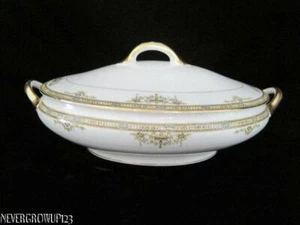 VTG NORITAKE M~ADAMS~COVERED OVAL VEGETABLE BOWL W/ LID~SERVER~CASSEROLE~EUC~HTF - Picture 1 of 7