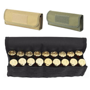 18 Rounds 12/20 Gauge Shotgun Shell Holder Molle Pouch Hunting Ammo Pouch