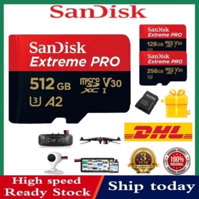 Micro SD Card SanDisk Ultra Extreme Pro Micro SD Memory Card 64GB Micro SD Card - Image 1 of 4
