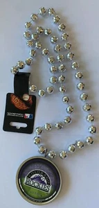 Colorado Rockies Baseball Bottle Opener Necklace Christmas MLB Stocking Stuffer - Picture 1 of 12