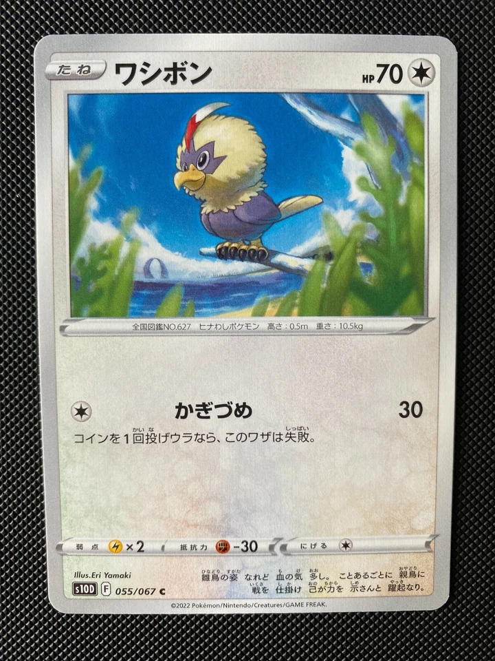 Rufflet 055/067 Pokemon Time Gazer s10d Japanese Card - Image 1 of 1