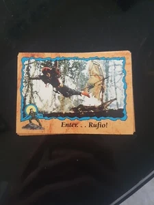 ▥Enter... Rufio #29 Hook 1991 Topps tarjeta coleccionable - Imagen 1 de 1