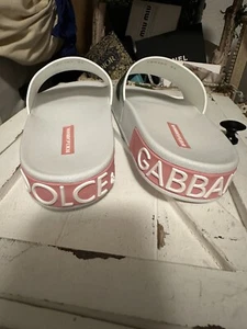 Dolce & Gabbana Rubber Slides - Picture 1 of 9