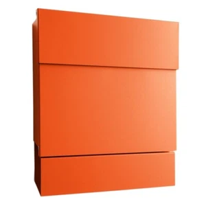 Boîte aux lettres Radius Letterman 5 orange boîte aux lettres murale + rouleau à journaux boîte aux lettres - Photo 1/1