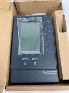 GENUINE Cisco Unified IP Phone 7915 Grayscale Expansion Module CP-7915 - Foto 1 di 14