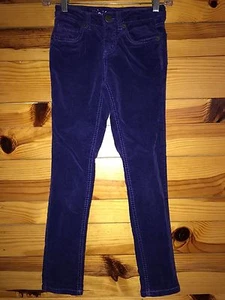 Justice Girls Purple Wale Cord Corduroy Pants Size 8R 8 R - Picture 1 of 4