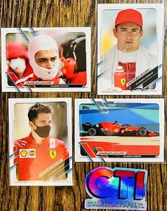 2021 TOPPS FORMULA 1 F1 - CHARLES LECLERC - BASE CARDS - YOU PICK - FERRARI - Picture 1 of 2