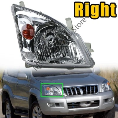 Right Front Headlight HeadLamp For TOYOTA Land Cruiser Prado 2002-2010 - Image 1 of 4