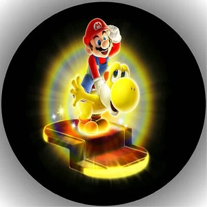 Tortenaufleger Geburtstag Party Tortenbild Fondant - Oblate Super Mario P3 - Bild 1 von 1