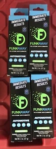 Funkaway The Extreme Odor Eliminator Automotive One Time Use 2oz lot of 4 - Bild 1 von 2