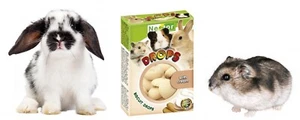 Small Animal Rodents Treats Cream Flavor Biscuit 35g Drops Rabbits Degu Rat - Picture 1 of 7
