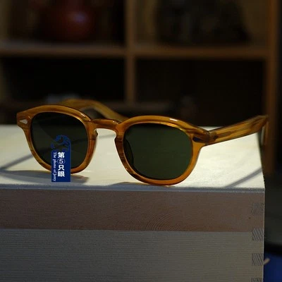 Hombres G15 Gafas de sol polarizadas Rubias Johnny Depp Gafas de sol verdes X GRANDES Foto 1 de 4