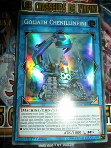 YU-GI-OH! SR SUPER RARE GOLIATH CHENILLINFINI INCH-FR010 NEUF EDITION 1 - Picture 1 of 1