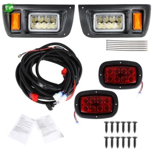 For Club Car DS G&E Golf Cart 1993-UP LED Headlights&Tail Lights Kit New - Picture 1 of 12