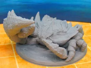 Grande Dire Beach Crab Monster Mini Modellino Miniatura D Stampato Modello 28/32mm - Foto 1 di 7