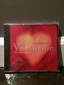 NEW Valentine Musical Selections 16 Contemporary Love Songs Promotional CD - Picture 1 of 1