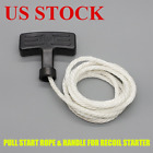 For Honda ATC110 ATC185 ATC200S Pull Start Rope&Handle Set For Recoil Starter US