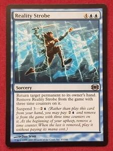 Magic The Gathering FUTURE SIGHT REALITY STROBE blue card MTG - Picture 1 of 2