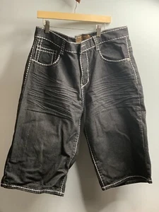 SouthPole White Stitch Shorts Premium Größe 36 - Bild 1 von 15