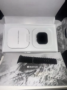apple watch ultra 2 black titanium case used - Photo 1 sur 6