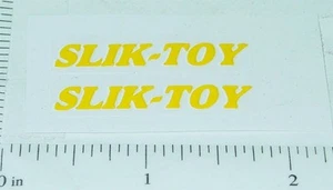 Par de pegatinas de puerta de camión volquete de juguete Slik SK-003 - Imagen 1 de 1