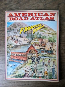 Frontier Town Adirondacks NY 1971 American Road Atlas - Picture 1 of 7