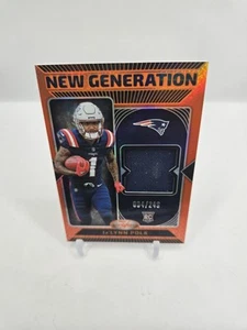 2024 Certified Football Ja'lynn Polk New Generation Patch Orange /249 RC - Picture 1 of 2