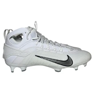 NIKE Huarache 9 Elite Mid LAX tacchetti lacrosse FD0088-101 uomo taglia 11 NUOVI - Foto 1 di 12