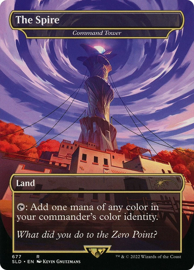 MTG Command Tower (The Spire) (Fortnite) (#677) - Secret Lair Drop #677 - Image 1 of 1