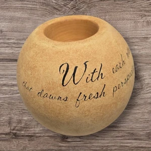 Comfort Candles 06012 Hope Light Candle, 4.5in Round MISSING LID  - Picture 1 of 7