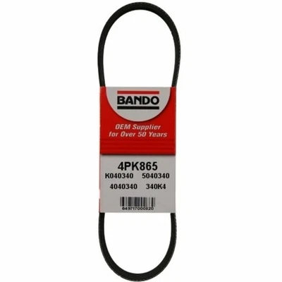 Bando 4PK865 Usa Oem Quality Serpentine Belt - Image 1 of 4