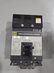 Square D FA34060 480V 60A Molded Case Circuit Breaker - Picture 1 of 5