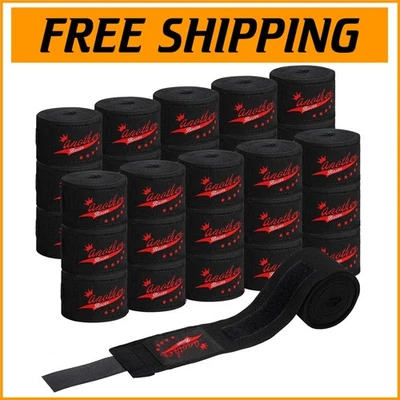 15-Pair Bulk Hand Wraps - Breathable 180-Inch Nylon for Optimal Training Support - Image 1 of 4