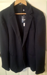 Paul Jones PJ Jacket Black Casual Blazer 2 Button Pockets XL - Picture 1 of 11