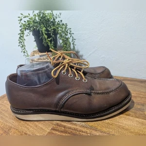 Oxford Red Wing 8109 en talla 10.5 D marrón caoba en un estilo clásico único. - Imagen 1 de 11