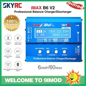 SKYRC IMAX B6 V2 6A 60W Balance Ladegerät Entlader für NiMH NiCD LiHV PB Li-Ion - Picture 1 of 20