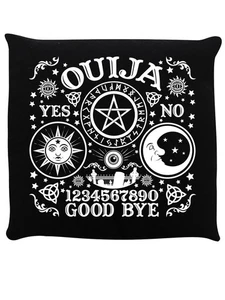 Cushion Ouija Board Black 40x40cm - Picture 1 of 1