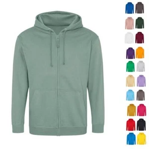 Sudadera con capucha con cremallera completa para hombre | Suéter con capucha informal lisa - Imagen 1 de 34