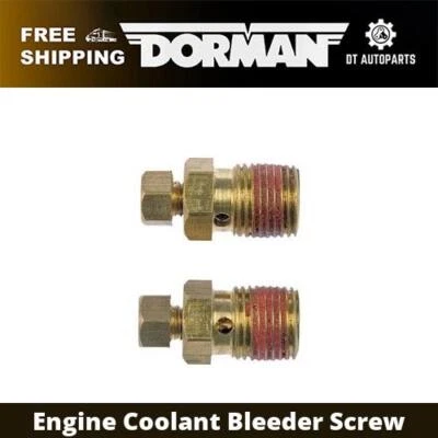 Tornillo purga refrigerante motor V8 Dorman 5,7 L Chevrolet Corvette 1992-1996 Foto 1 de 4