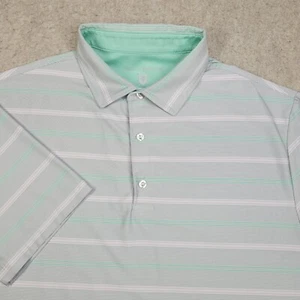 Hickey Freeman Golf Shirt Mens Medium M Short Sleeve Polo Performance Stretch - Picture 1 of 8