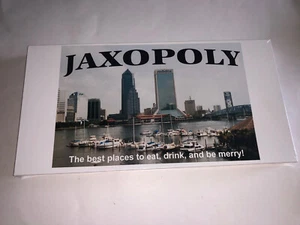 RARE collectible JAXOPOLY The Best Places To Eat Drink & Be Merry Board Game NIB - Picture 1 of 8