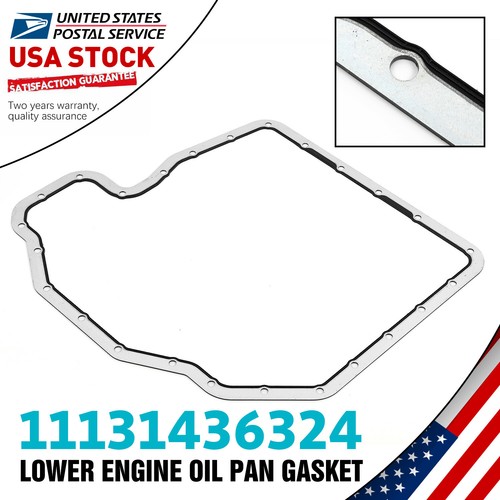 Oil Pan Gasket Lower For BMW E38 E39 11131436324 OE Quality + High