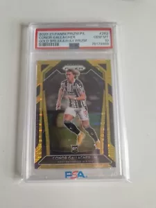 Conor Gallagher Prizm Rookie Gold /10 Breakaway PSA 10 - West Brom - Chelsea - Picture 1 of 2